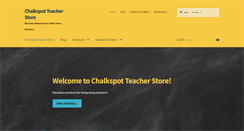 Desktop Screenshot of chalkspot.com